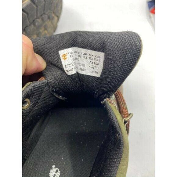 Timberland Men's Boots Brown Green Size 9.5