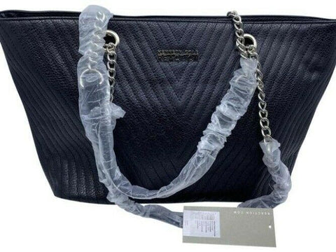 Kenneth Cole reaction msrp black leather shoulder bag