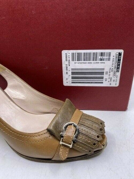 Salvatore Ferragamo Brown Pumps Size Us