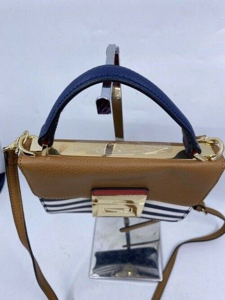 Aldo Cute Stripped Faux Leather Cross Body Bag