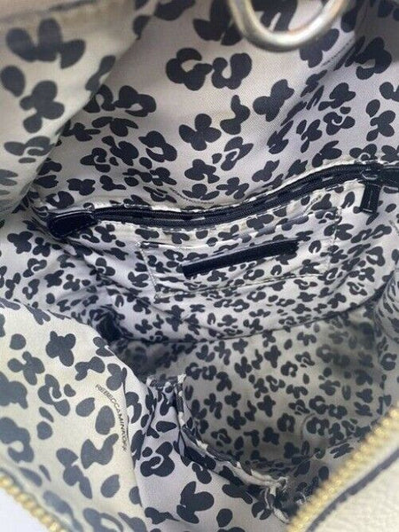 Rebecca Minkoff Stevie Julian Fringe Nubuck Gray Leather Backpack