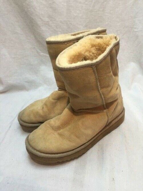 ugg australia tan mini bootsbooties size us
