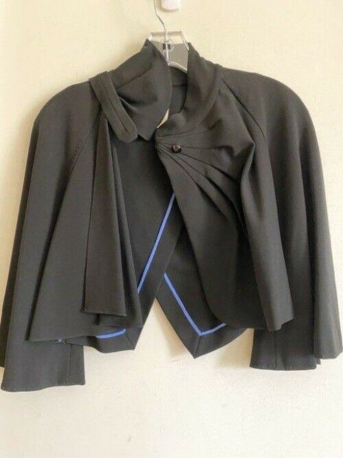 Zac Posen black new msrp 800 small activewear outerwear