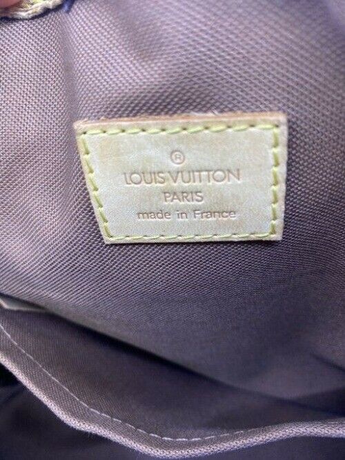 Louis Vuitton Batignolles Vertical Brown Monogram Canvas Shoulder Bag