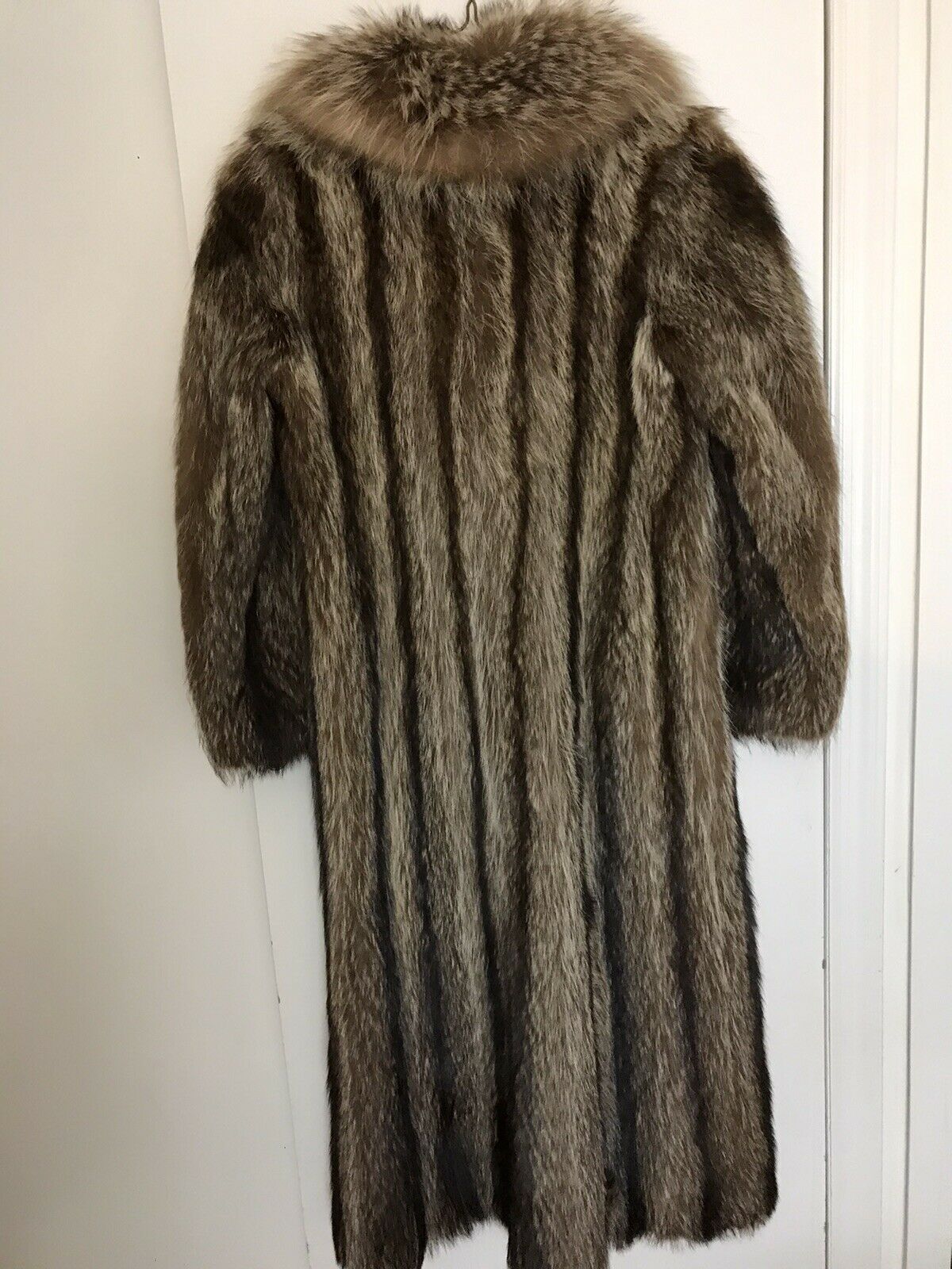 Fur Coat Long, size Small