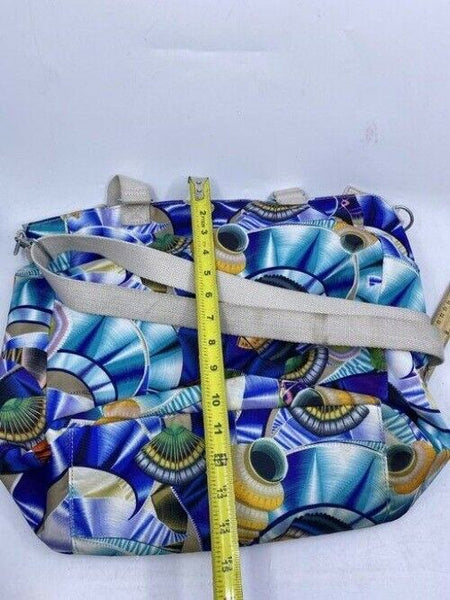 kipling multicolor nylon cross body bag