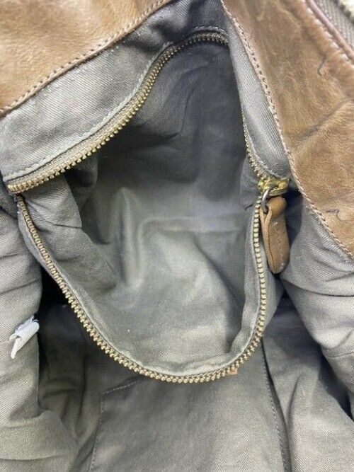 Jcrew Vintage Brown Leather Shoulder Bag