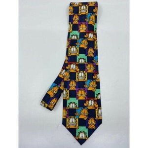 NWT Garfield Neck Tie Multi Mini Sguan Multicolor