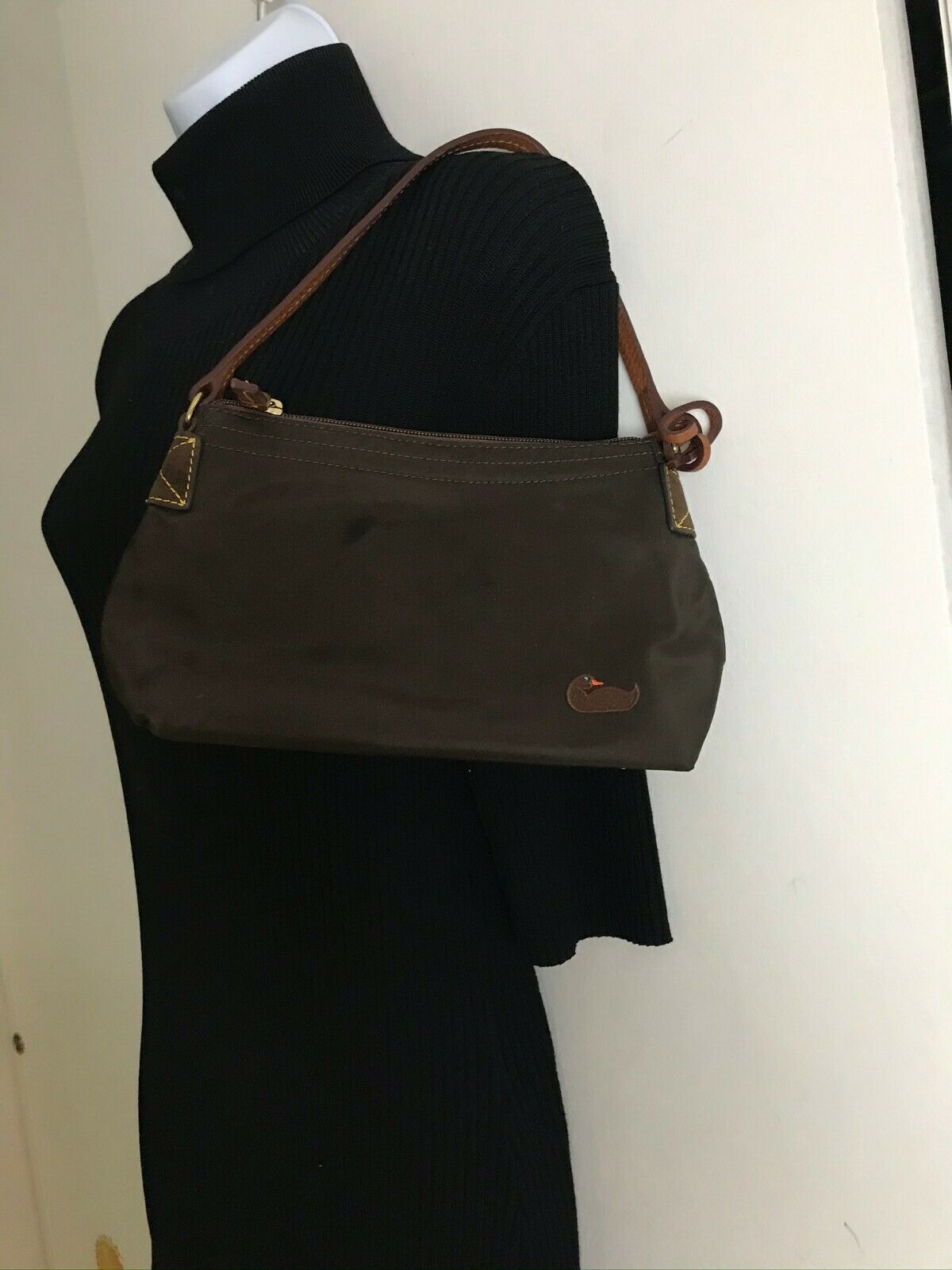 Dooney & Bourkek Brown Small Shoulder Bag