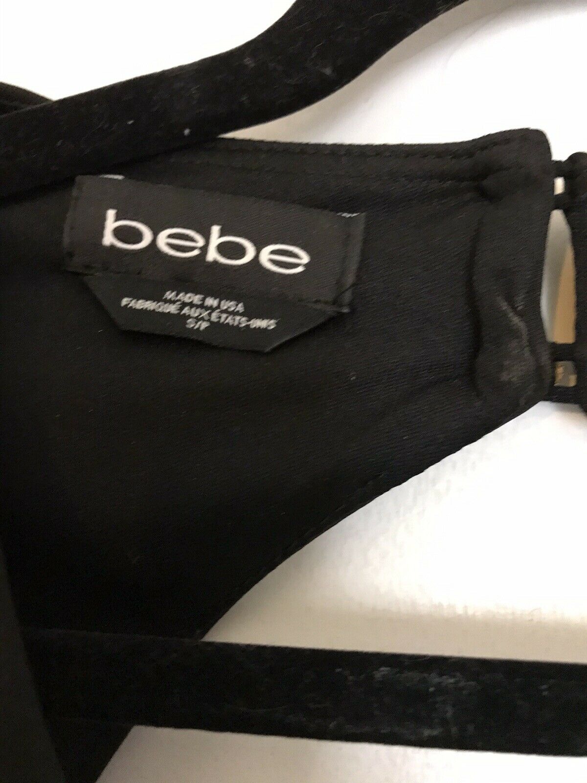 NWT BEBE Black Dress