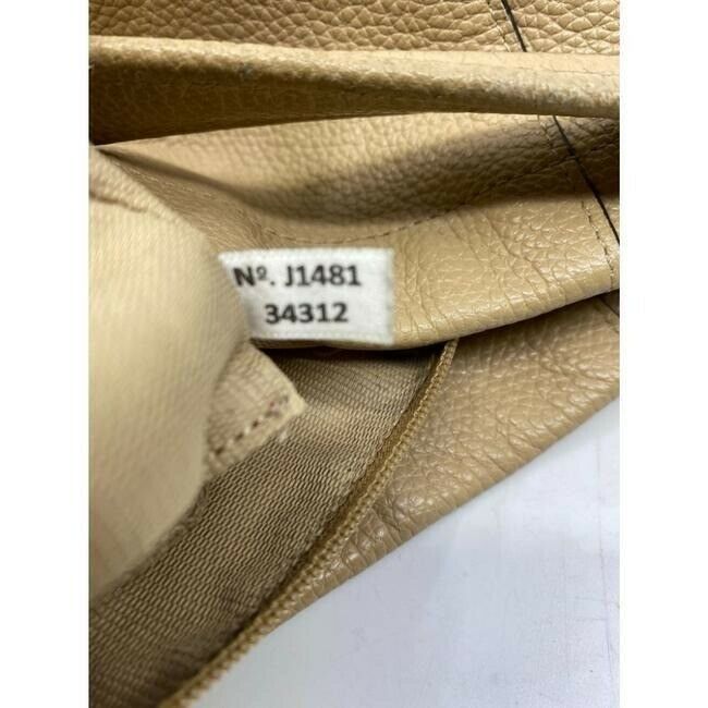 coach medium w adjustable strap tan leather cross body bag