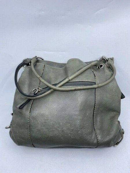 Giani Bernini Msrp Olive Green Leather Shoulder Bag