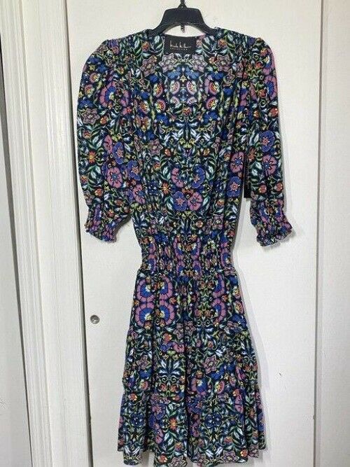 nicole miller multicolor new knee length printed msrp