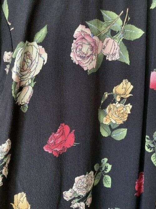 Nicole Miller Black Green White New Floral Mini Msrp Short Casual Dress