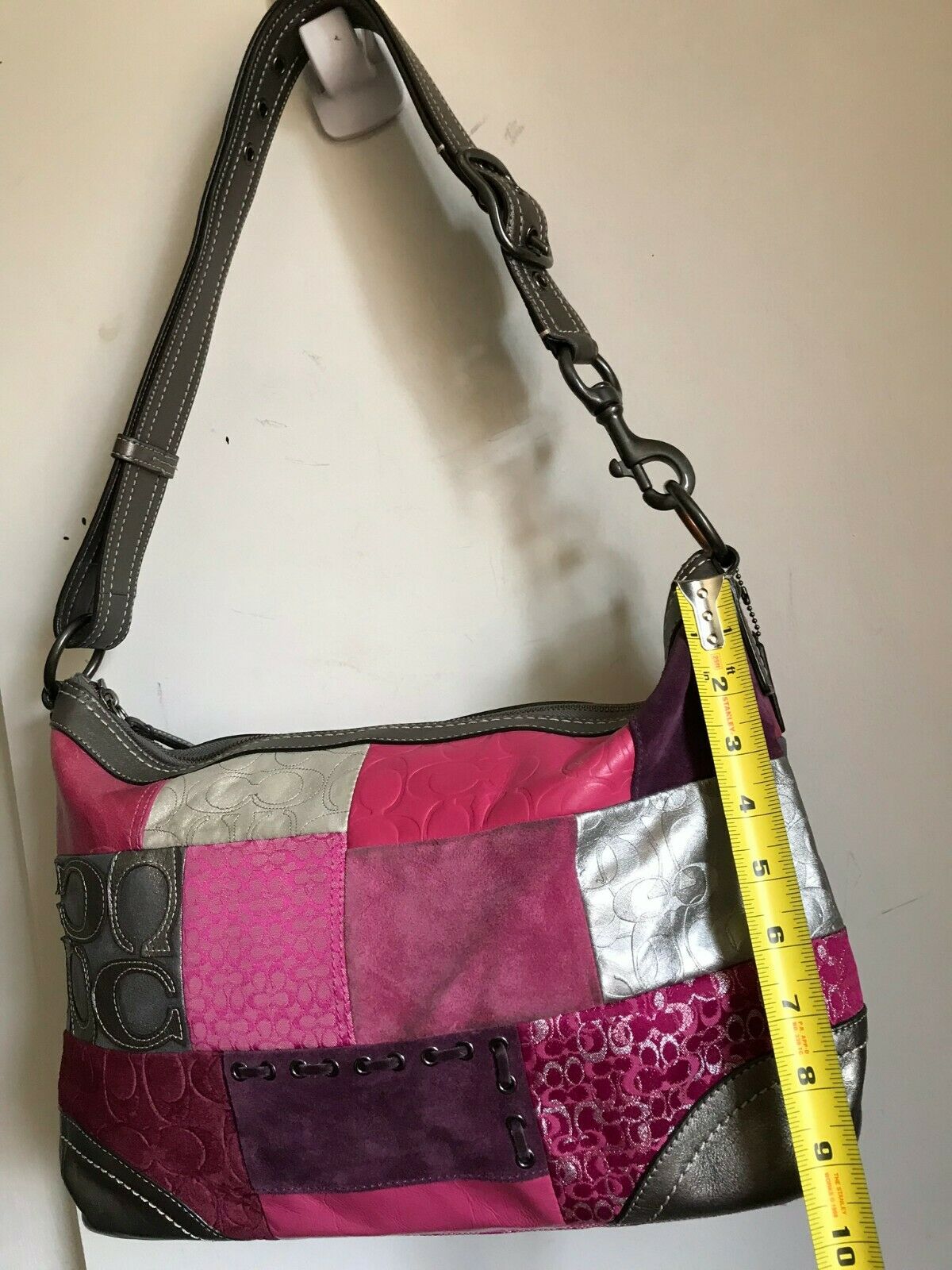 Coach Suede Shoulder Bag