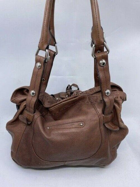 B Makowsky Msrp Brown Leather Shoulder Bag