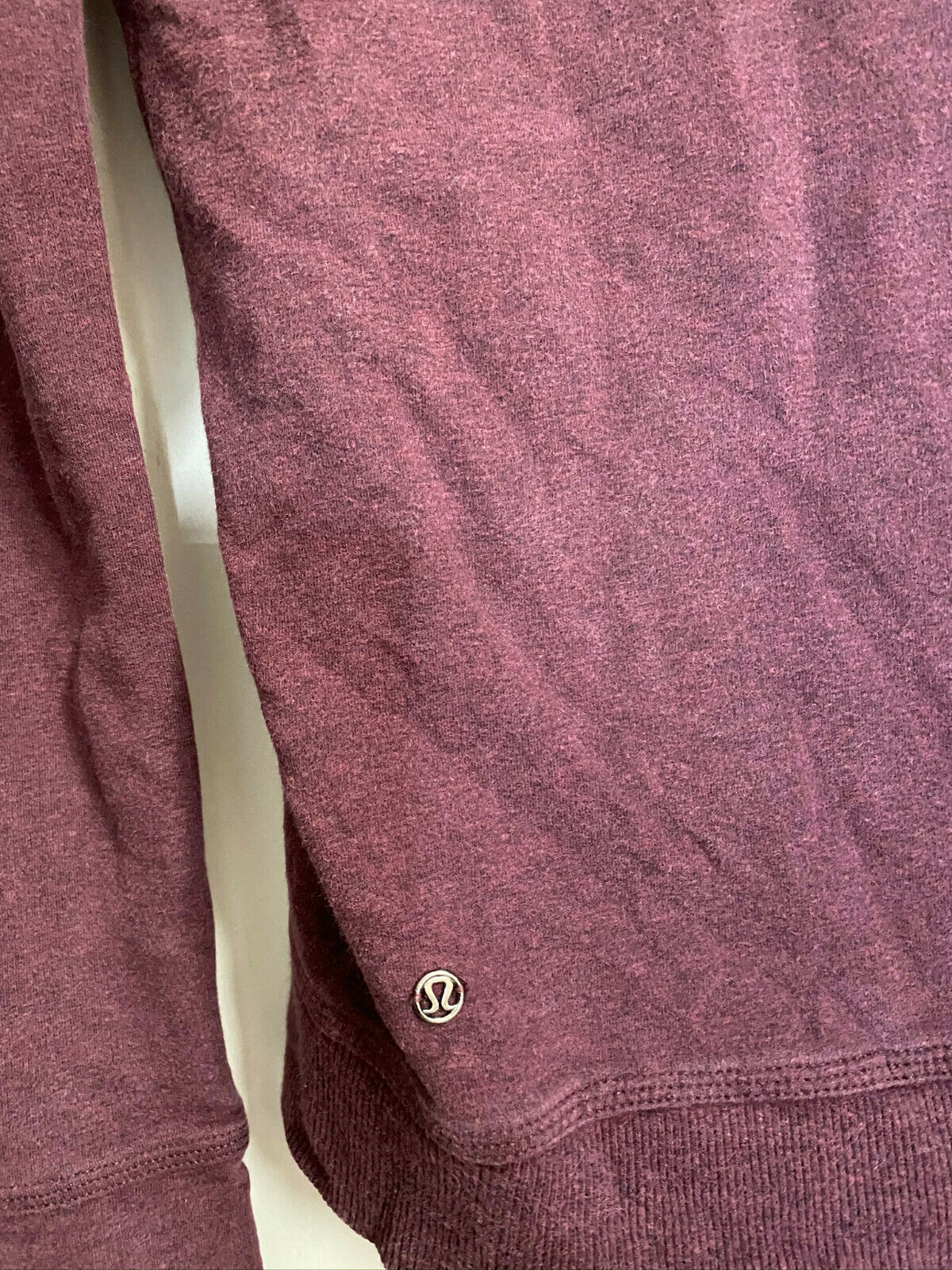 LULULEMON Womens Red Brown Long Sleeves Stylish Sweaters Size: 4