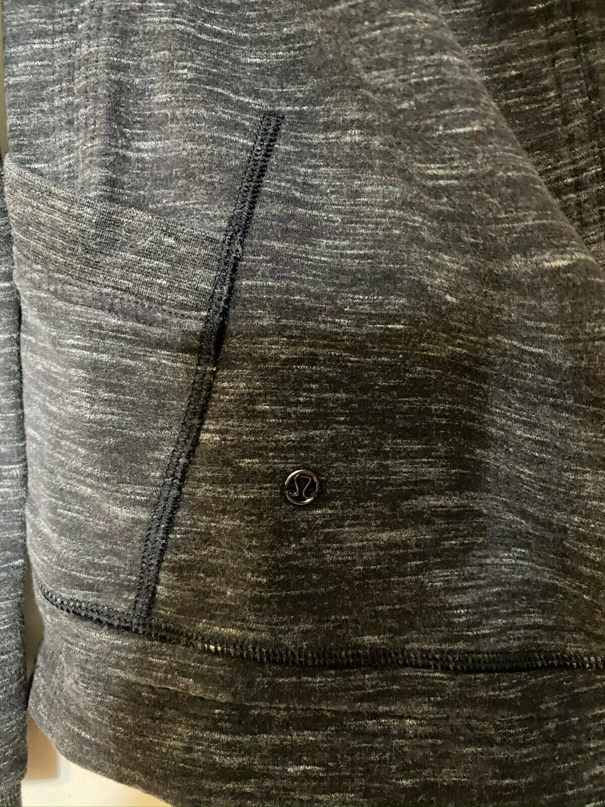 LULULEMON Womens Black Long Sleeves Stylish Hoodies Size: 2