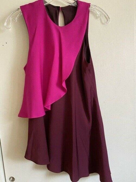 milly pink burgundy new women s sleeveless msrp small tank topcami