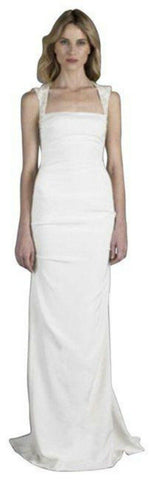 Nicole Miller Ivory Felicity Bridal Gown Msrp