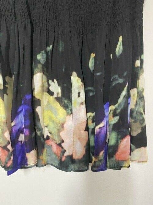 nicole miller multicolor new off the shoulder msrp