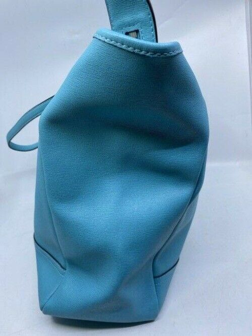 Coach shopping xl great condition msrp blue leather tote