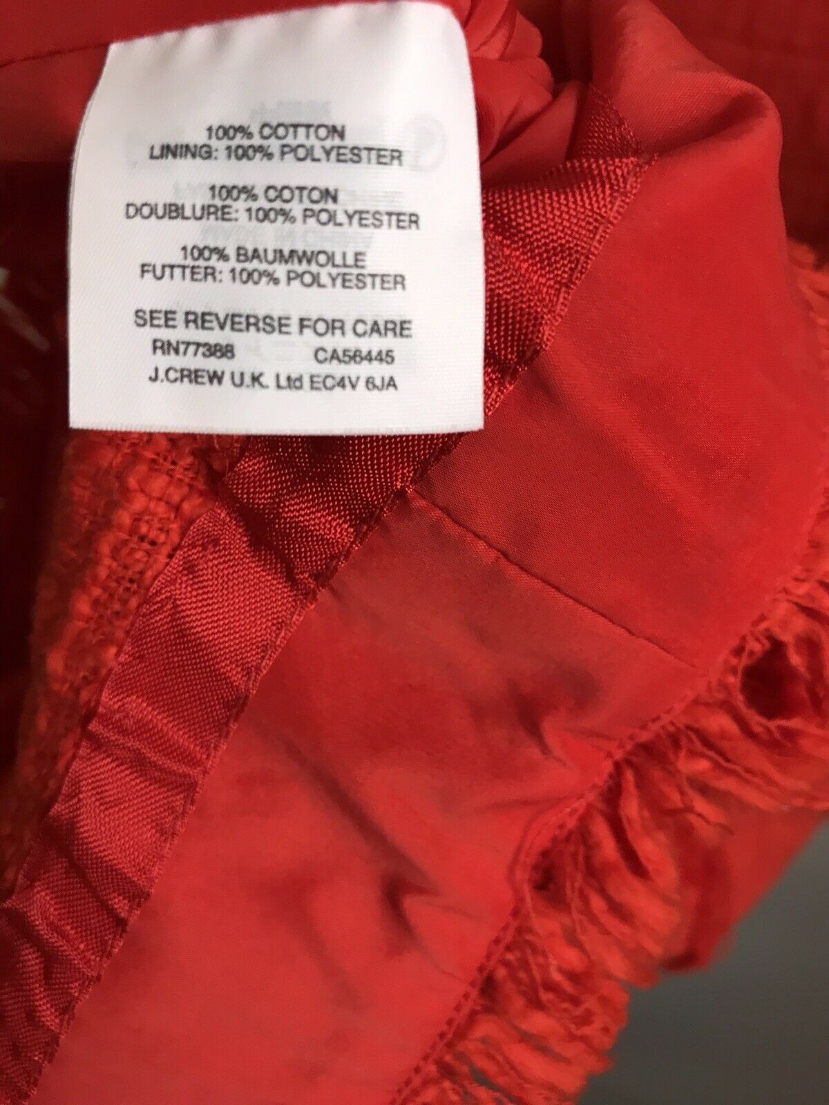 NWT! J. CREW Orange Sleeveless Dress 4P