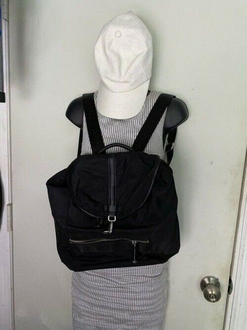 Calvin Klein Black Nylon Backpack