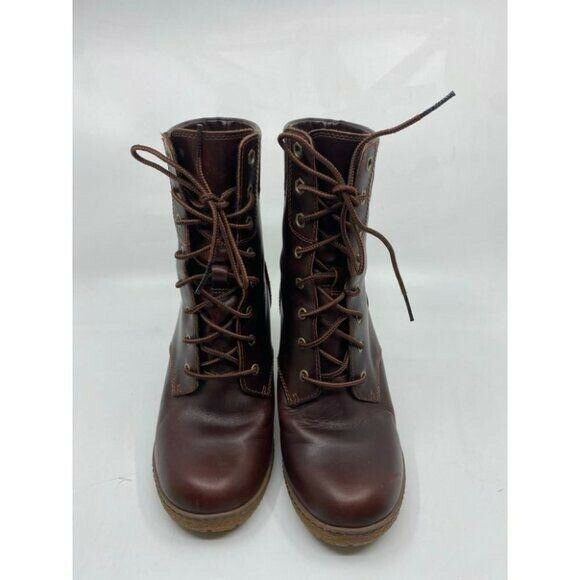 Timberland Women’s Heel Lace Up Leather Boots Sz 6