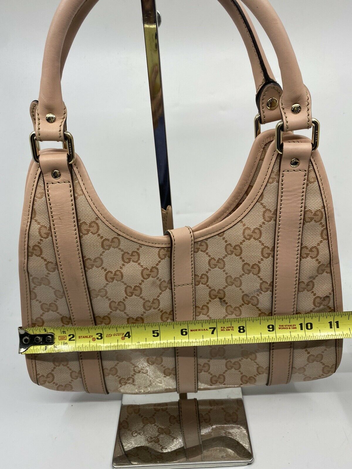 GUCCI Pink Jackie O hobo bag