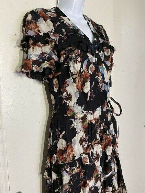 nicole miller black white new maxi msrp