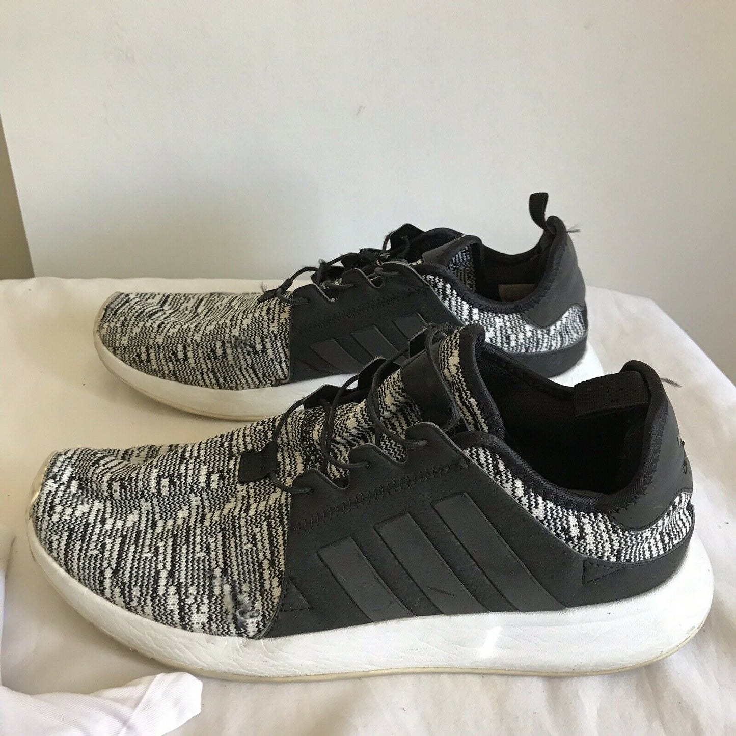 Adidas X.PLR w/ cloud foam Black/ White Sz 9