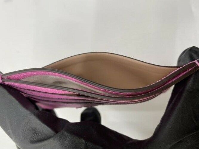 kate spade purple pink slim leather cardholder wallet