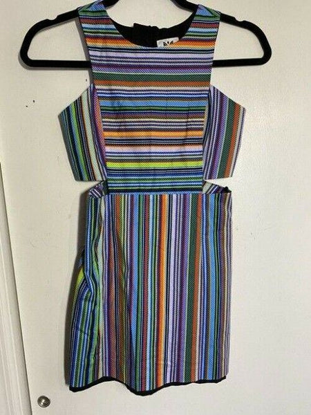 milly minis rainbow new short casual dress