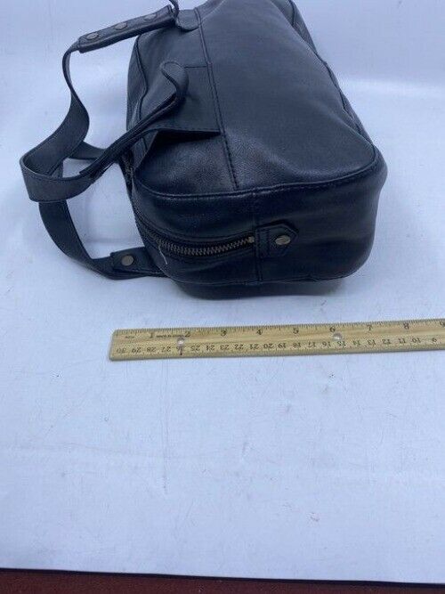 Marc Jacobs Vintage Tote Black Leather Shoulder Bag