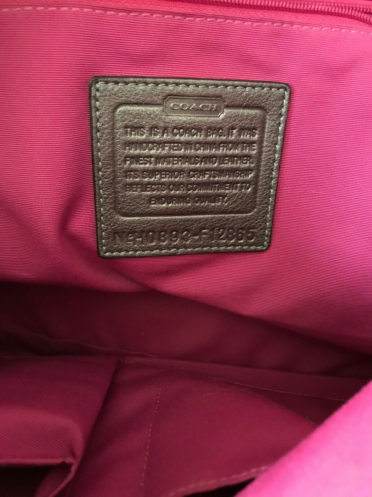 Coach Suede Shoulder Bag