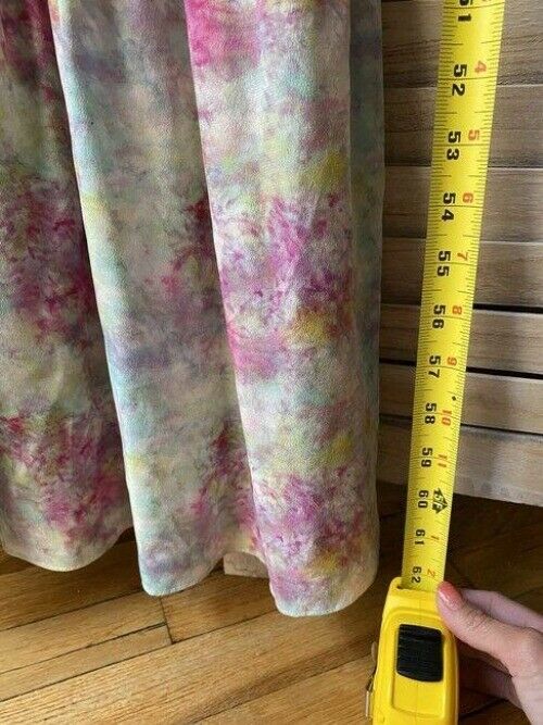 nicole miller pink blue green msrp long casual maxi dress