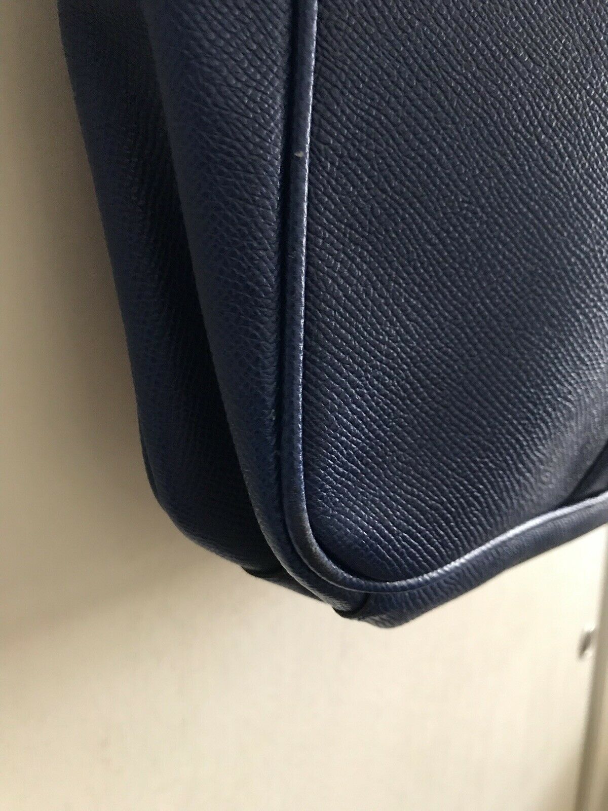 TOD’S Blue Saffiano Leather Crossbody Bag