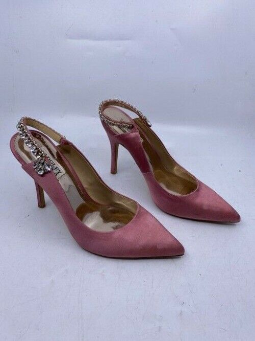 Badgley Mischka Pink Paxton Pointed Toe Pumps Size Us