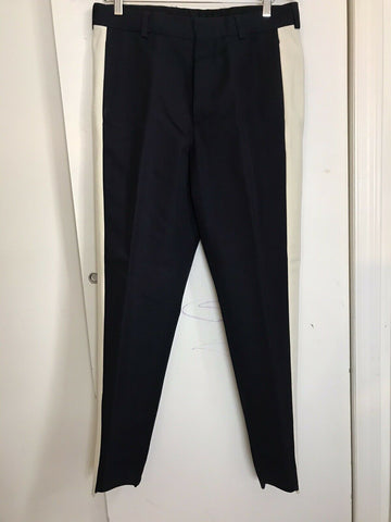 DRIES VAN NOTE  Men’s Navy/ White Pants sz US 32 Italian 48