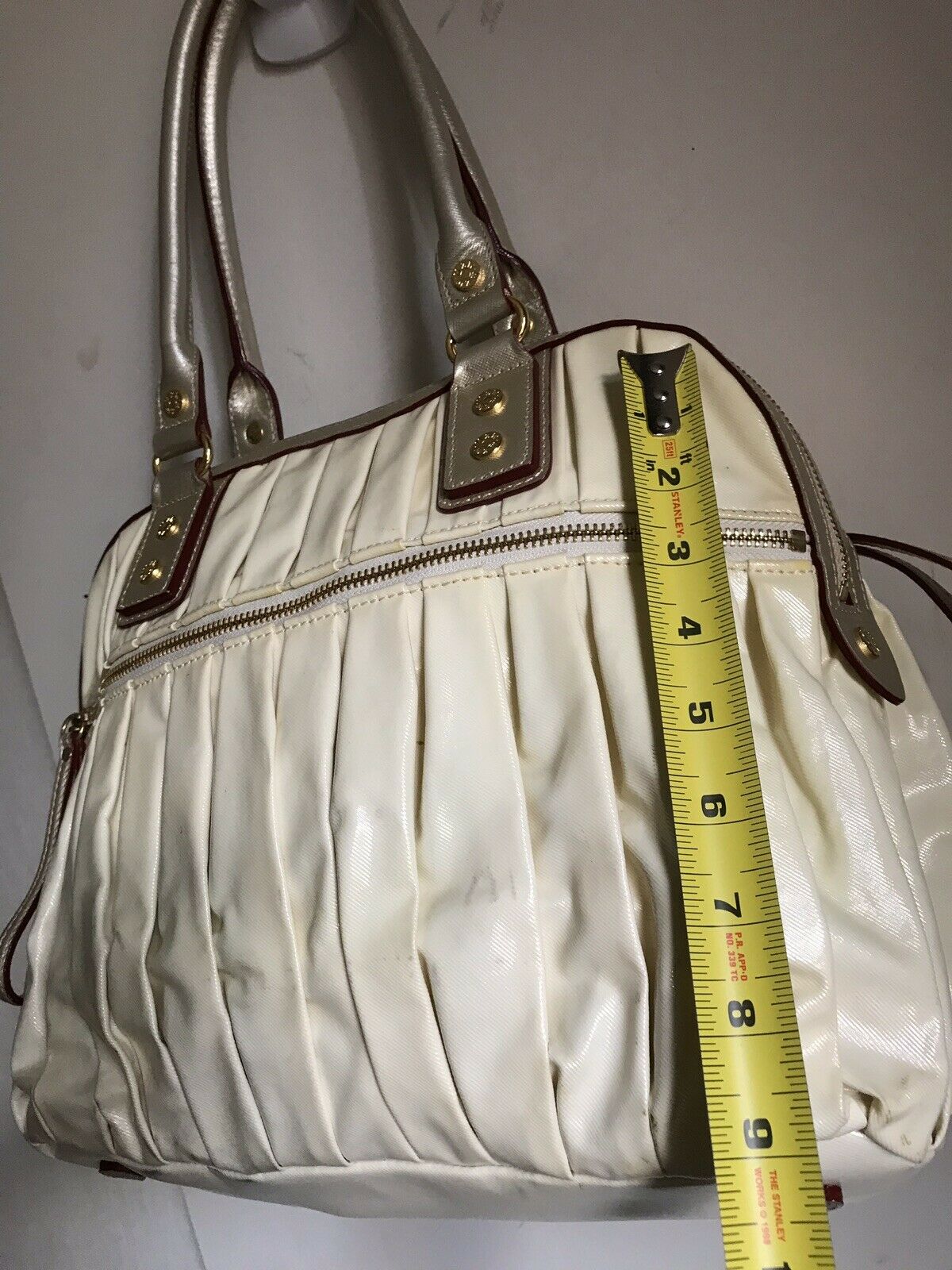 MZ WALLACE White Canvas Bea Bag