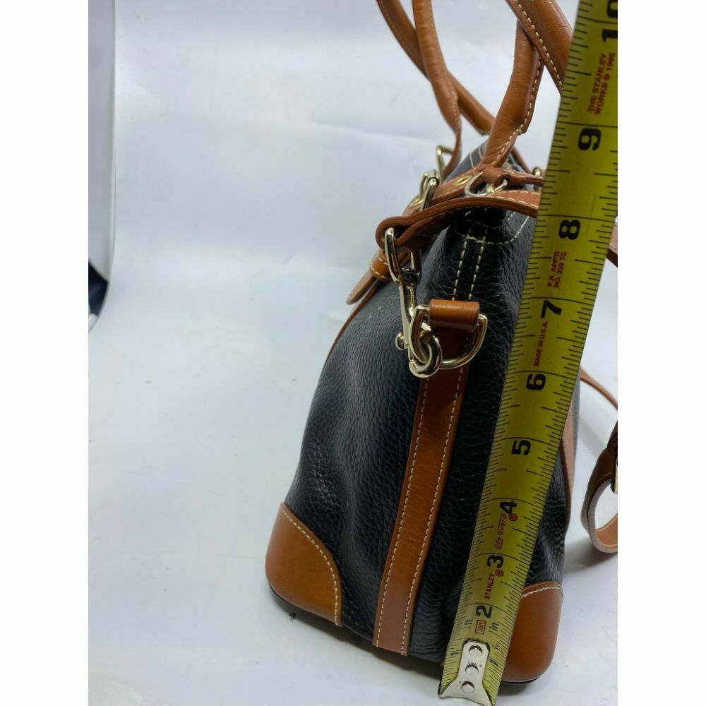 DOONEY & BOURKE Black Vintage Leather Shoulder Bag