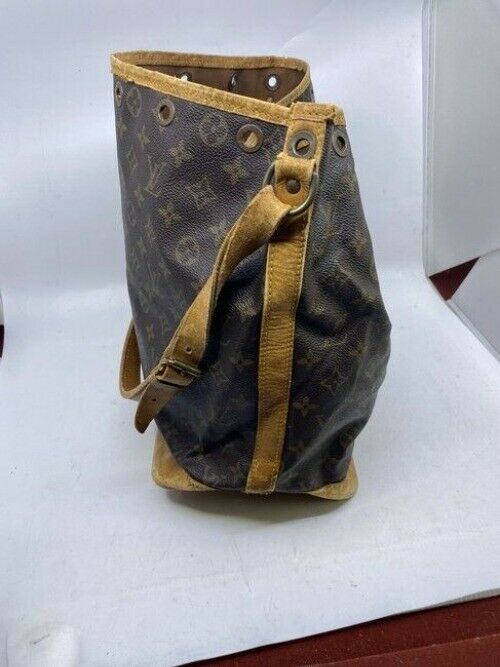 Louis Vuitton Noe Vintage Brown Monogram Canvas Shoulder Bag