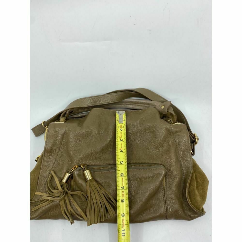Sandro Brown Leather Shoulder Bag
