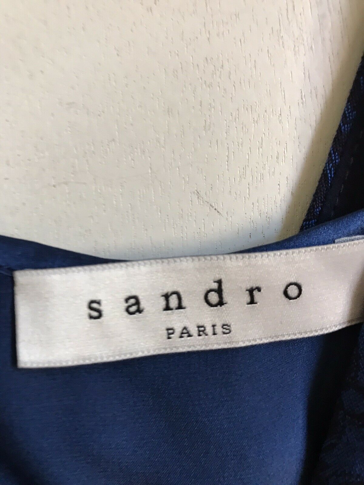 Sandro Blue Romper Size Small