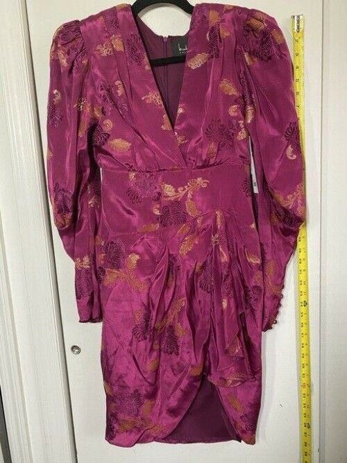nicole miller pink new asian inspired msrp