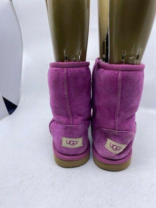 Ugg Australia Pink Suede Bootsbooties Size Us