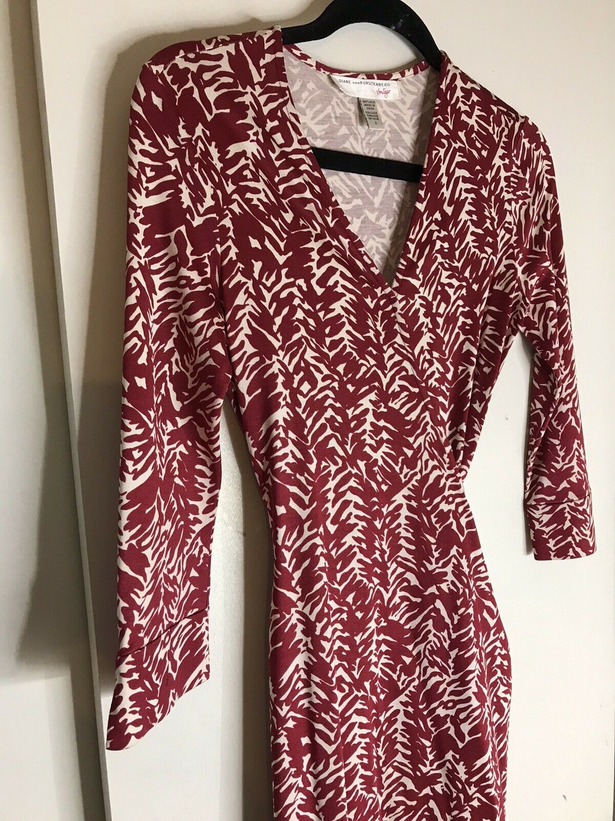 Diane Von Furstenberg Wrap Dress Vintage Collection Size 2
