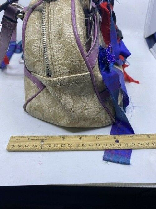 Coach Customized By Me Multicolor Coated Canvas Shoulder Bag