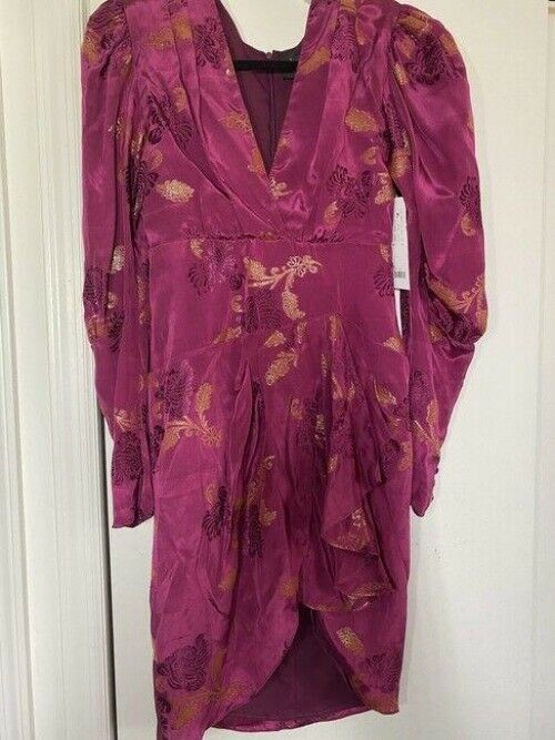 nicole miller pink new asian inspired msrp